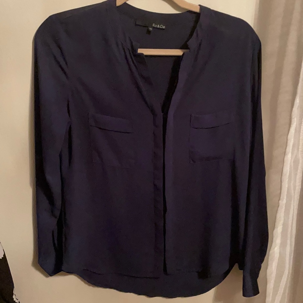 Blue blouse